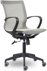 Компьютерное кресло Йота М-805 BLACK PL серый сетка