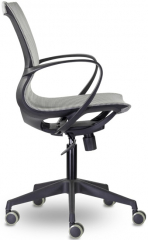 Компьютерное кресло Йота М-805 BLACK PL серый сетка